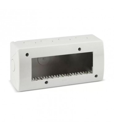 Idrobox Selbsttragende Ave Box 6 Module IP40 RAL7035 Serie S44 44Q06