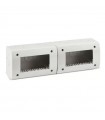 Idrobox Selbsttragende Ave Box 4+4 Module IP40 RAL7035 Serie S44 44Q08