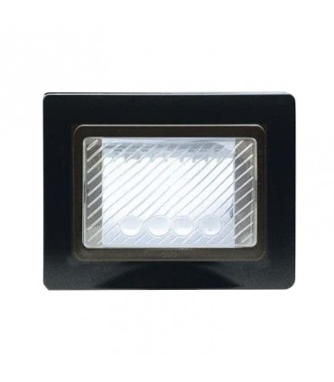 Ave selbsttragende, wasserdichte Platte mit IP55-Membranfarbe Schwarz 44SP03GSL