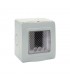 Kasten Stehend, mit klappe, Ave System 44, IP55 1 Modul 44ST01