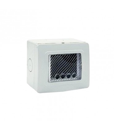 Kasten Stehend, mit klappe, Ave System 44, IP55 3 Module 44ST03