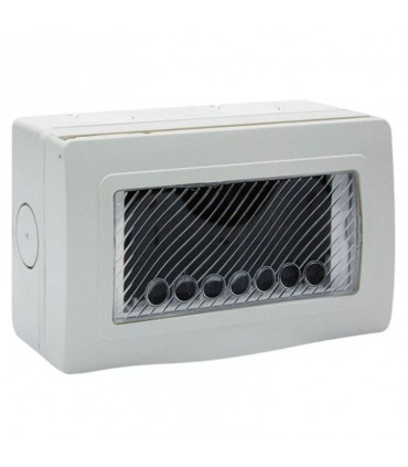 Kasten Stehend, mit klappe, Ave System 44, IP55 4 Module 44ST04