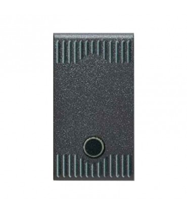 - Taste, Einpolig 10A mildot für serie zivilen Ave Noir-System 45 45305G