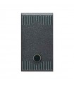 - Taste, Einpolig 10A mildot für serie zivilen Ave Noir-System 45 45305G