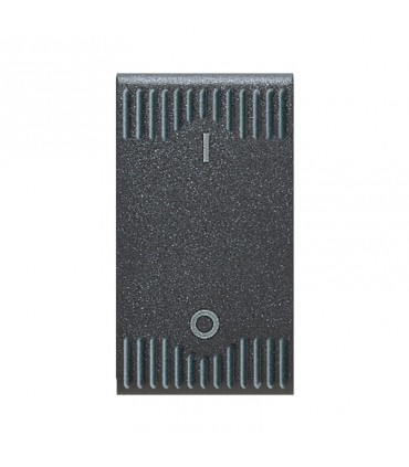 Schalter zweipolig 16A für serie zivilen Ave Noir-System 45 45310