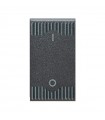 Schalter zweipolig 16A für serie zivilen Ave Noir-System 45 45310