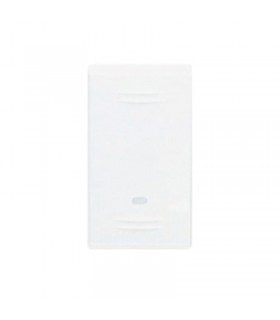 Schalter einpolig 10A mildot-serie Ave Banquise-System 45 45B01G