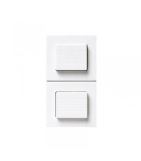Dual-taste mit pfeilen 1P 16A für serie zivilen Ave Banquise-System 45 45B56