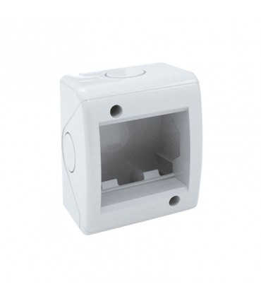 Luftdichten behälter für die Serie Ave System 45 IP40 2 Module 45Q42