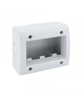 Luftdichten behälter für die Serie Ave System 45 IP40 3 Module 45Q43