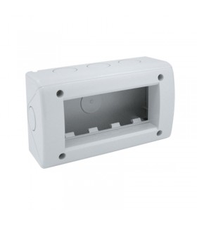 Luftdichten behälter für die Serie Ave System 45 IP40 4 Module 45Q44