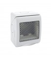 Wetterschutzgehäuse für Ave System 45 Serie IP55 2 Module 45ST02
