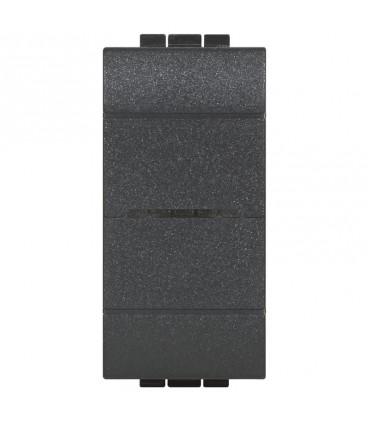 Der weiche Verbunden Bticino Living Light farbe Anthrazit L4003C