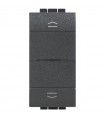 Befehl Rollläden Verbunden Bticino Living Light farbe Anthrazit L4027C