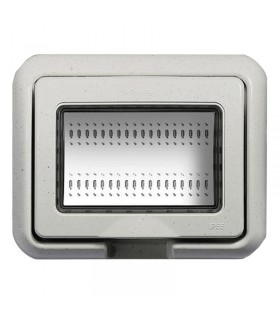 Bticino Placca Stagno IP55 Weißes Licht 3 Mod 24603N