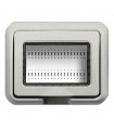 Bticino Placca Stagno IP55 Weißes Licht 3 Mod 24603N