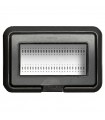 Bticino Placca Stagno IP55 Grau Wohnen 4 Mod 24604L