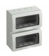 Bticino IP55 Gehäuse 4+4 Module 25508V