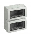 Bticino IP55 Gehäuse 4+4 Module 25508V