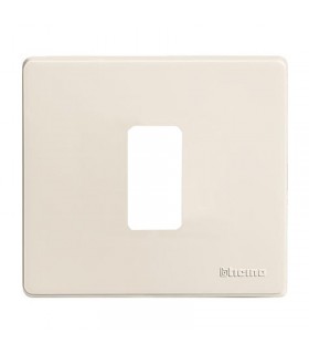 Bticino Abdeckrahmen Magic 1 Modul für rundes Einbaudose aus Harz 500/1/R
