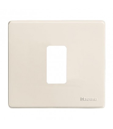 Bticino Abdeckrahmen Magic 1 Modul für rundes Einbaudose aus Harz 500/1/R