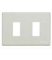 Bticino Magic Abdeckrahmen für Schalter 2 Module oxidal TIC503/2/X