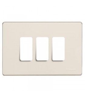 Bticino Magic Abdeckrahmen für Schalter 3 Module Harz TIC503/3/R