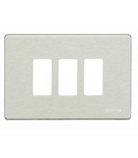 Bticino Magic Abdeckrahmen für Schalter  3 Module oxidal TIC503/3/X