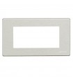 Aluminiumplatte Bticino Magic 4 Places OXIDAL 504/4A/X