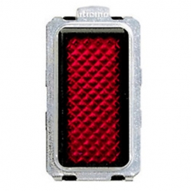 Bticino Lampenfassung mit Diffusor, rot, serie Magic 5060R