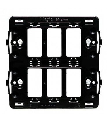 Bticino Halterung 3+3 für Magic Baureihe 506S