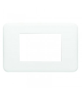 Legrand Platte Cross Serie 3 Plätze weiß 680543
