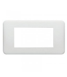 Legrand Platte Cross Serie 4 Plätze weiß 680544