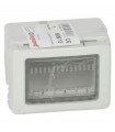 Gehäuse Legrand wandmontiert 3 Plätze mit Deckel IP55 680613