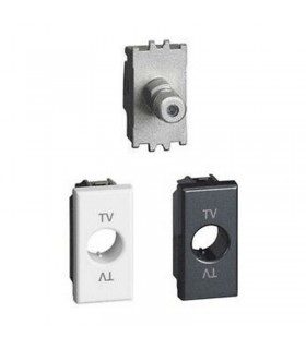 TV-Steckdose Legrand Vela koaxial direkt einkreisig 681574