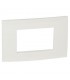 Legrand Platte Vela quadratisch weiß glänzend 3 Module 685641