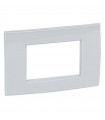Legrand Platte Vela quadratisch Wasser grau 3 Module 685721
