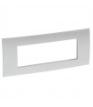 Legrand Platte Vela quadratisch metallisch grau 6 Module 685748