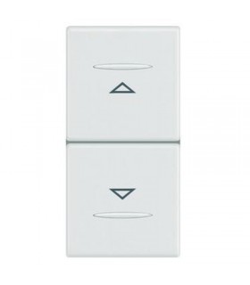 Doppeltaster Legrand Vela weiß 687015