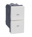 Doppelknopf Legrand Segel mit Richtungspfeilen 687018