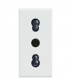 Legrand Vela Steckdose weiß 10/16A zweiseitig 687080