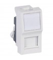 Buchse Legrand Vela weiß RJ45 internet utp cat.6 687085
