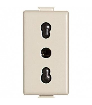Bticino Matix Standard Steckdose TT Elfenbeinfarbe 10/16A A5180