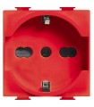Bticino Matix TT Schuko-Steckdose Farbe rot A5440/16R