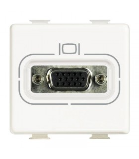 Bticino Matix HD15 VGA-Stecker Farbe Weiß AM4282