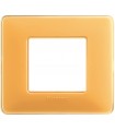 Bticino Matix Abdeckrahmen 2 Module Farbe Bernstein AM4802CAB