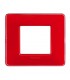 Bticino Matix Abdeckrahmen 2 Module Farbe Korallenrot AM4802CRD