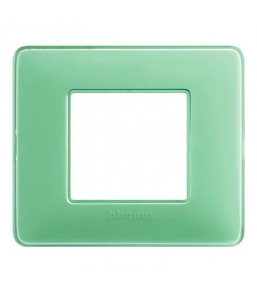 Bticino Matix Abdeckrahmen 2 Module Farbe Grüntee AM4802CVC