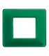 Bticino Matix Abdeckrahmen 2 Module Farbe Smaragd AM4802CVS