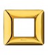 Bticino Matix Abdeckrahmen 2 Module Farbe Gold Glänzend AM4802GOR